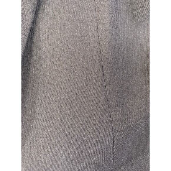 Loft Jacket Womens Size 14 Navy Open Front Cinched Sleeve W/ Tie Career - Picture 12 of 16